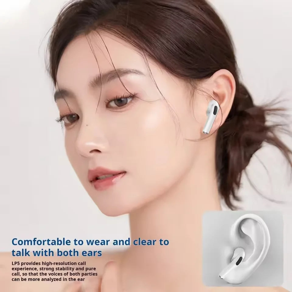 Bluetooth Mini Wireless Earbuds Active Noise Cancelling Sport Headsets Game Headphone for All phone